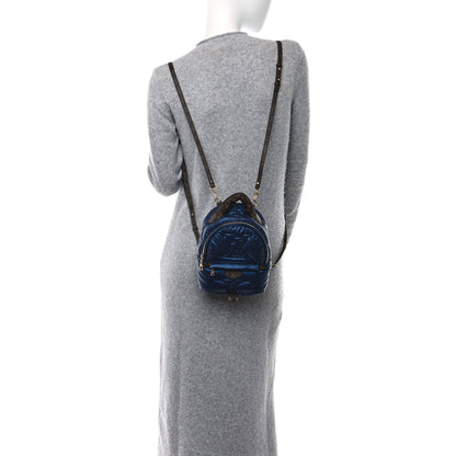 Louis Vuitton Econyl Mini Monogram Pillow Palm Springs Backpack Mini Navy 2 of 10