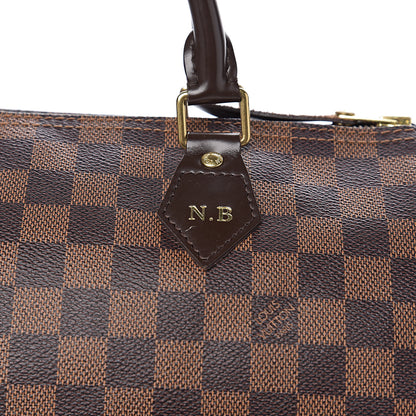 Louis Vuitton Damier Ebene Speedy 30 9 of 9