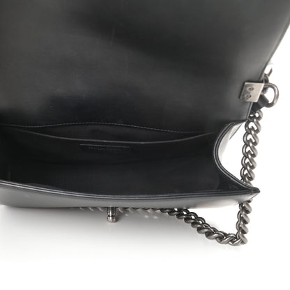 Chanel Lambskin Quilted Medium Boy Flap Black 5 of 19
