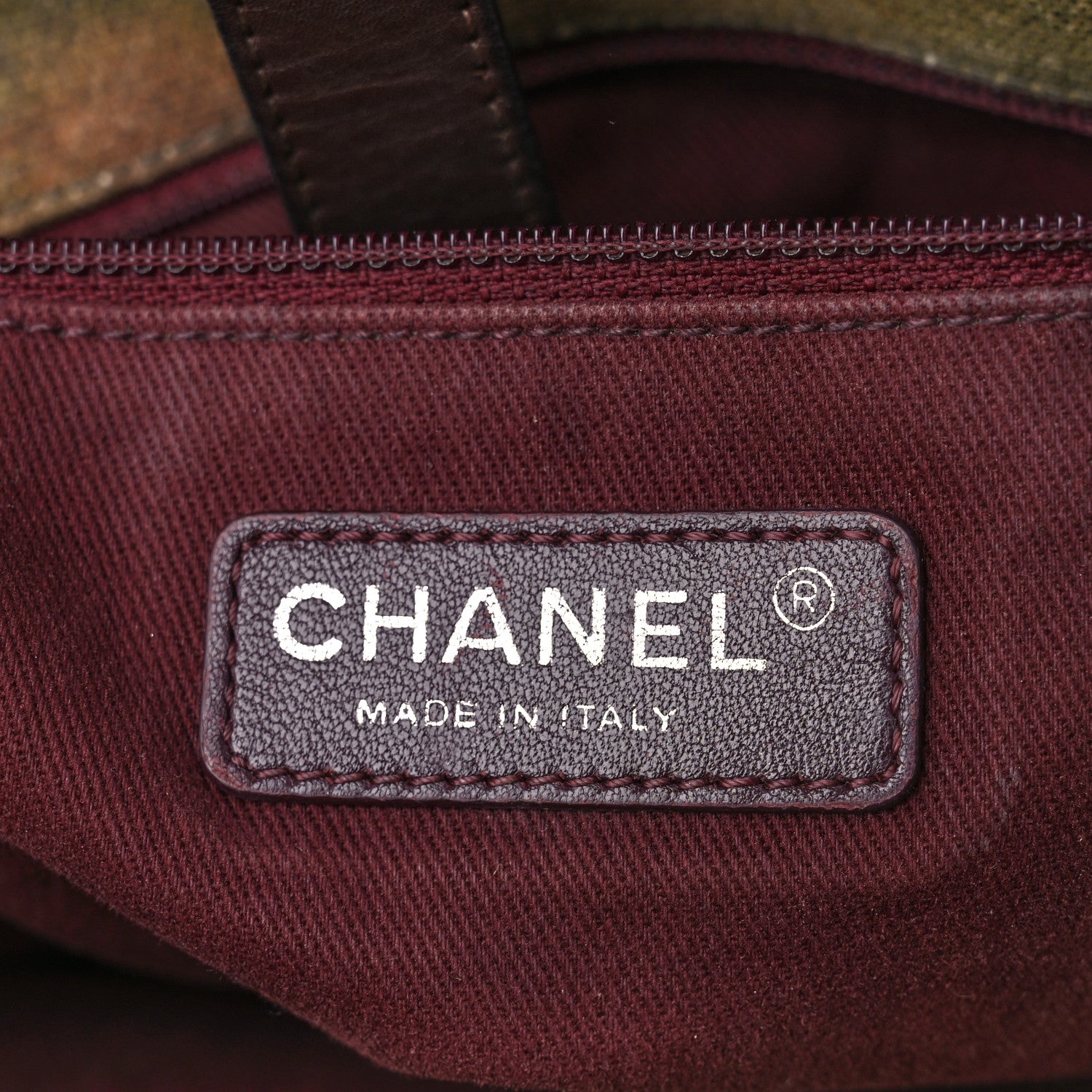 Chanel Washed Toile Graffiti On The Pavements Messenger Khaki Multicolor 6 of 10