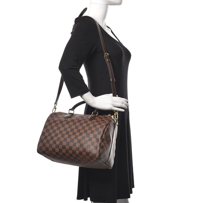 Louis Vuitton Damier Ebene Speedy Bandouliere 30 2 of 10
