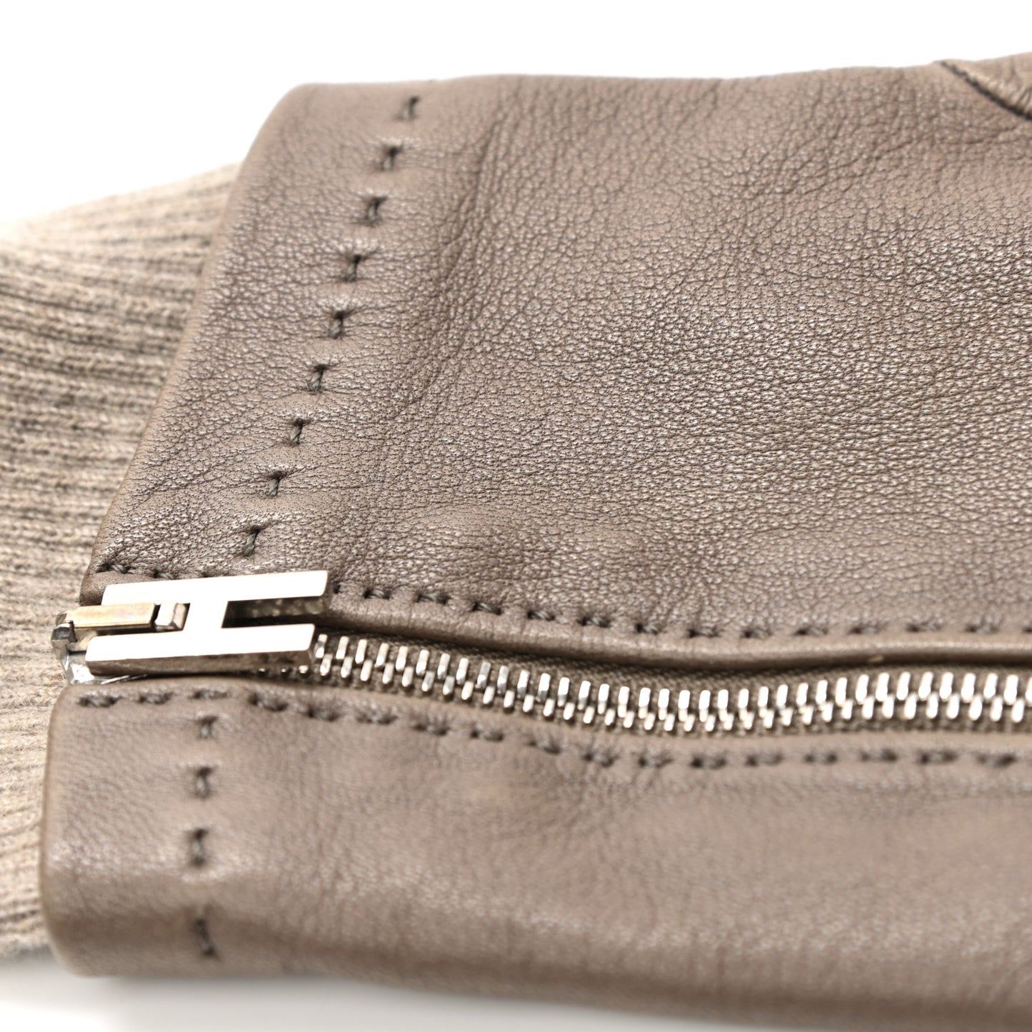 Lambskin Cashmere Gloves 8 Gris