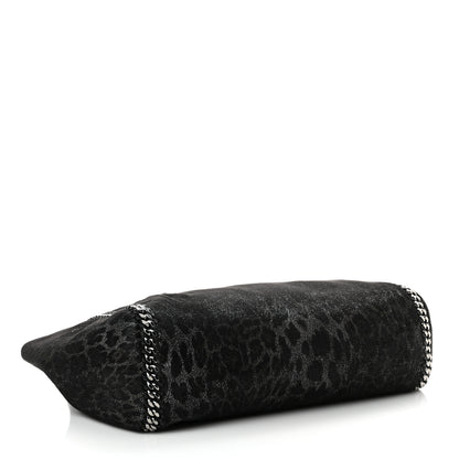 Stella McCartney Leopard Shaggy Deer Falabella Reversible Tote Grey 5 of 11