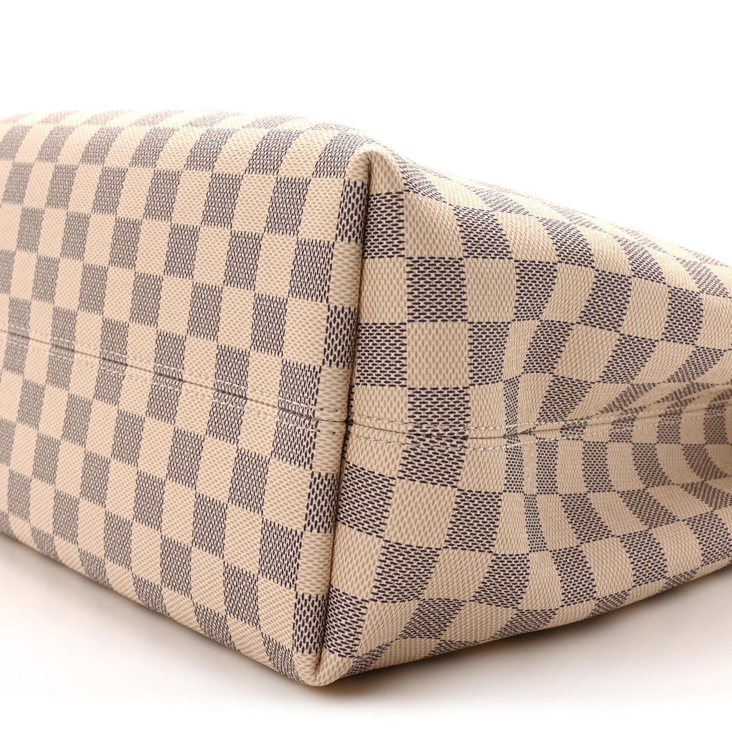 Louis Vuitton Damier Azur Graceful MM Rose Ballerine 9 of 9