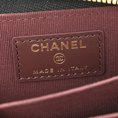 Chanel Caviar Quilted Zip Coin Purse Black 6 of 8