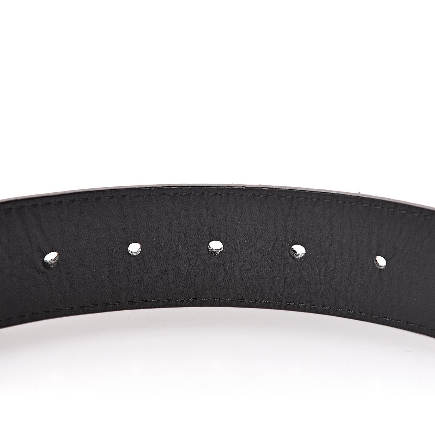 Suede Calfskin Mini Damier 40mm LV Initiales Belt 100 40 Black