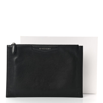 Givenchy Sugar Goatskin Large Antigona Pouch Black 8 of 8