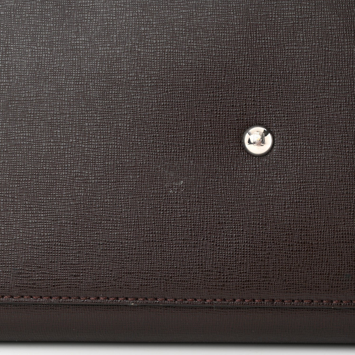 Fendi Vitello Elite Colorblock Regular 2Jours Tote Caffe Black Bordeaux Glicine 14 of 16