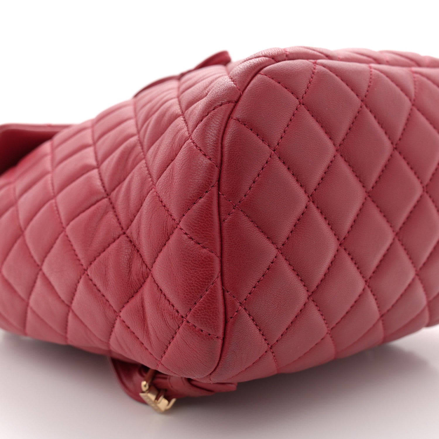 Chanel Lambskin Quilted Small Urban Spirit Backpack Red 9 of 12