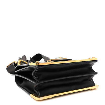 Prada City Calf Saffiano Cahier Bag Black 4 of 9
