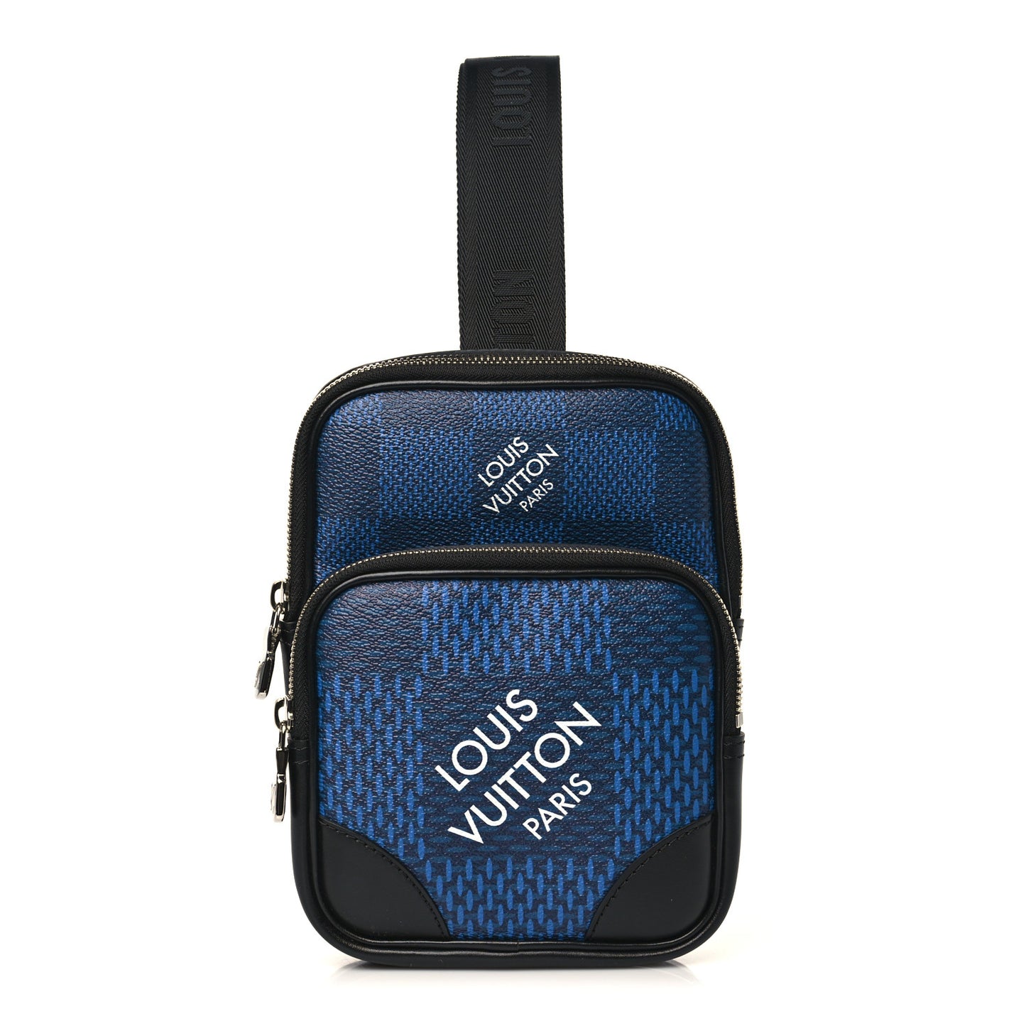Damier Graphite 3D Amazone Sling Bag Navy Black