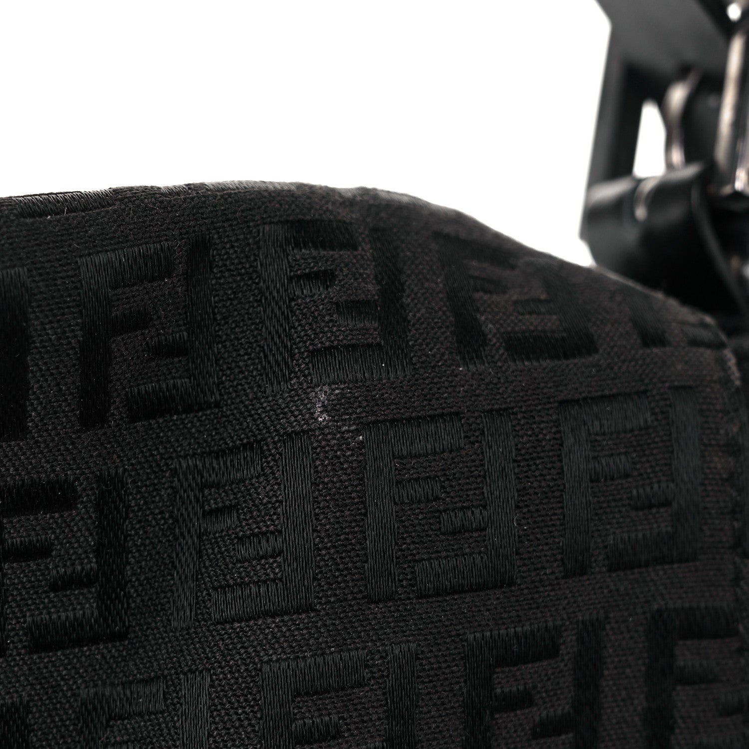 Fendi Zucchino Baguette Black 11 of 11