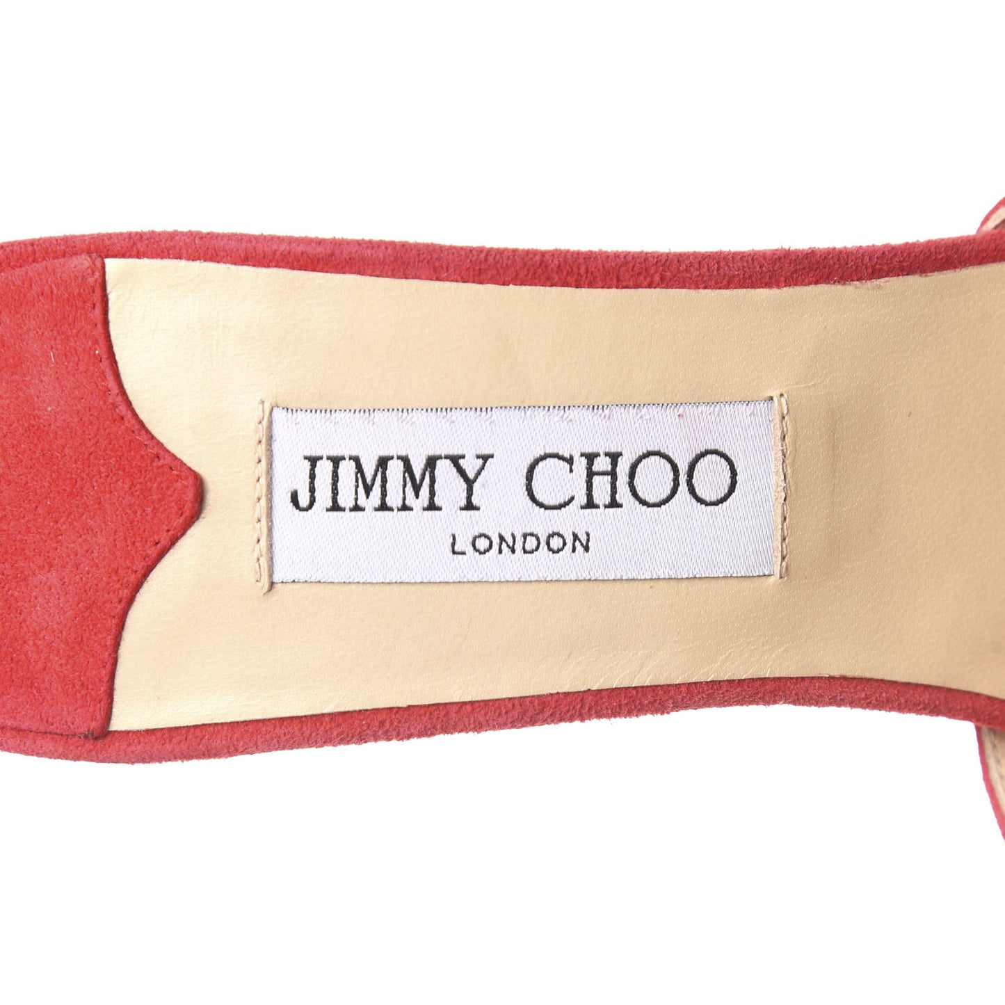 Suede Cork DeeDee Platform Sandals 39 Red