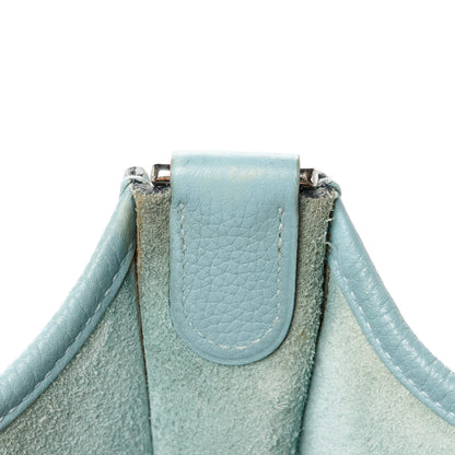 Hermes Taurillon Clemence Evelyne III PM Ciel 11 of 11