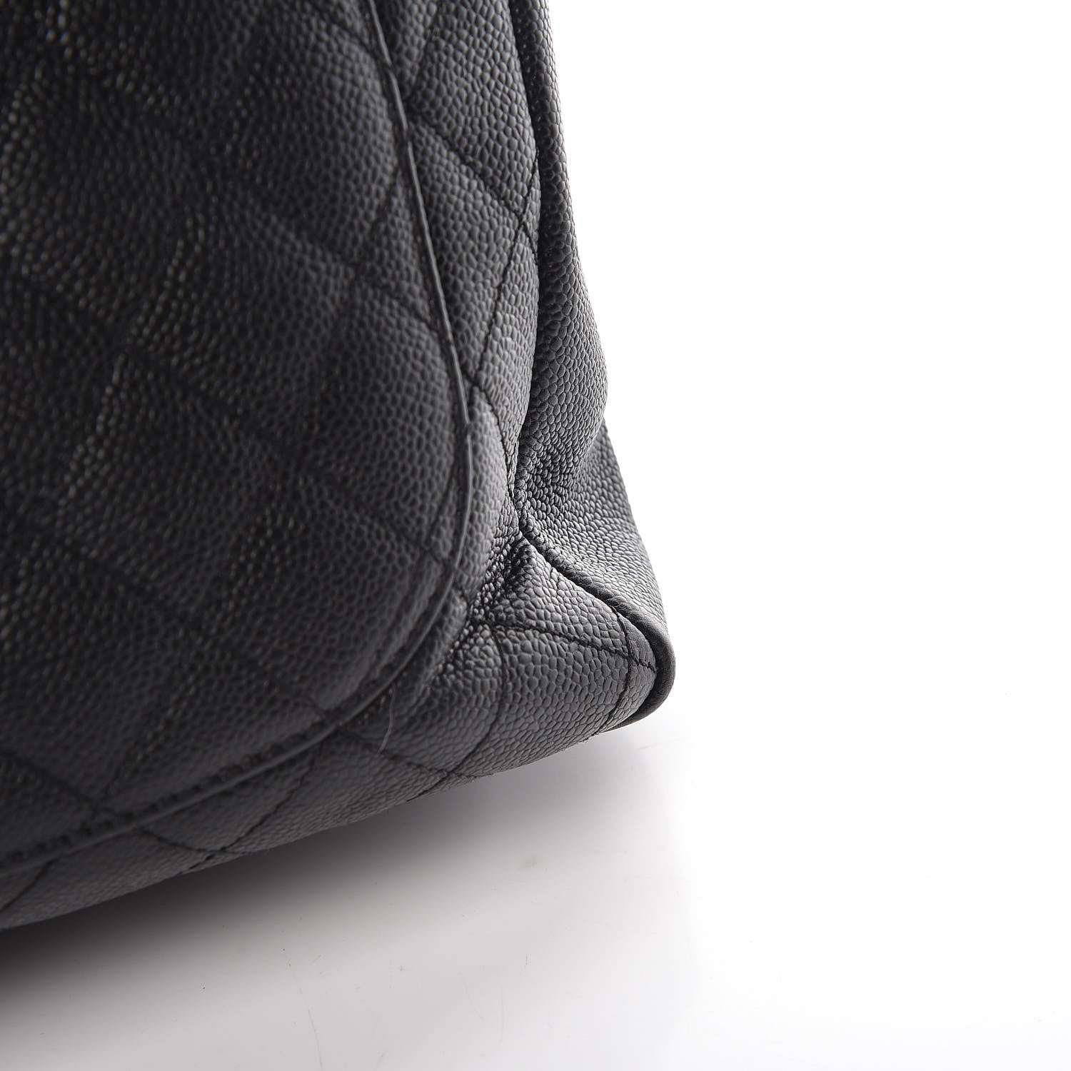 Chanel Caviar Quilted Grand Shopping Tote GST Black 9 of 11
