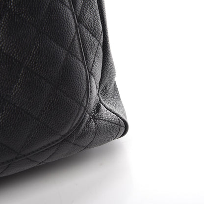 Chanel Caviar Quilted Grand Shopping Tote GST Black 9 of 11