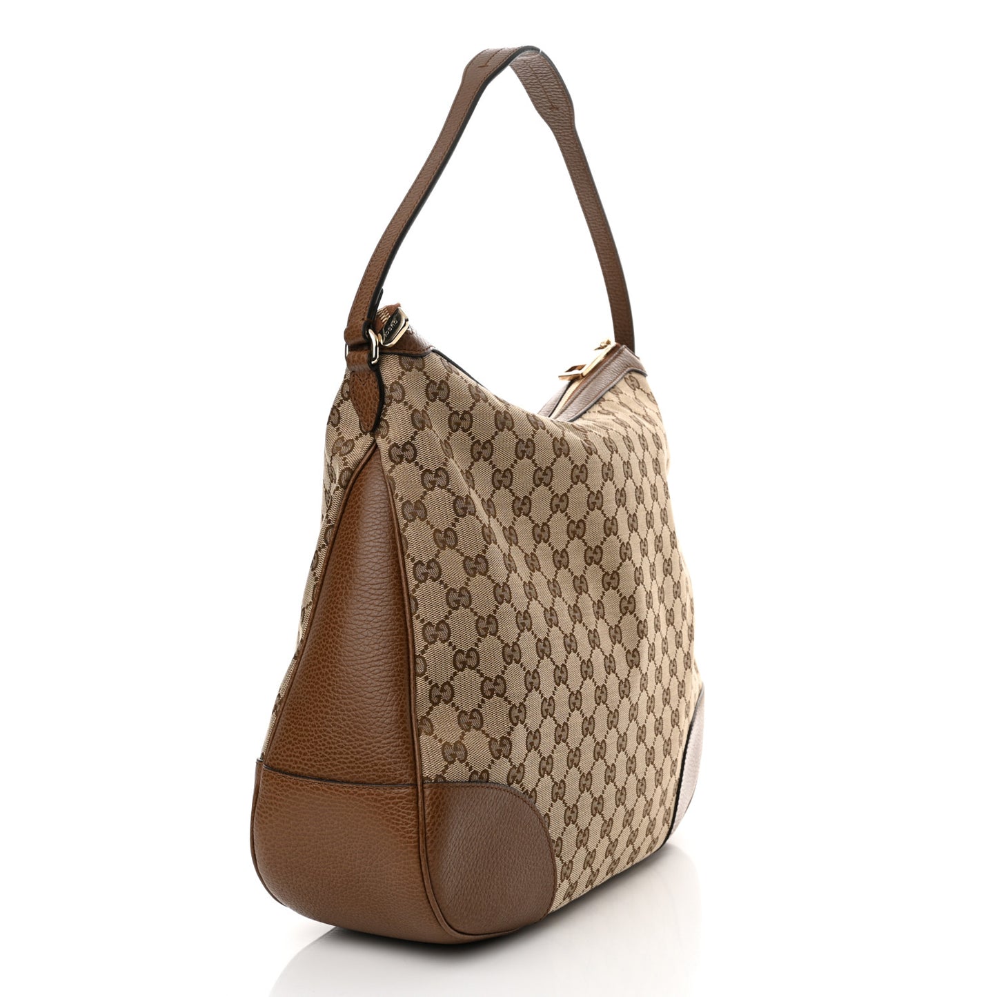 Soft GG Monogram Large Margaux Hobo Brown