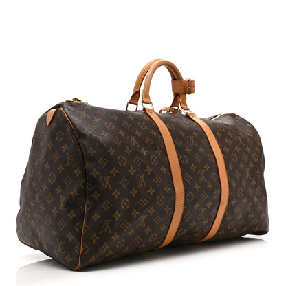 Louis Vuitton Monogram Keepall Bandouliere 55 2 of 11