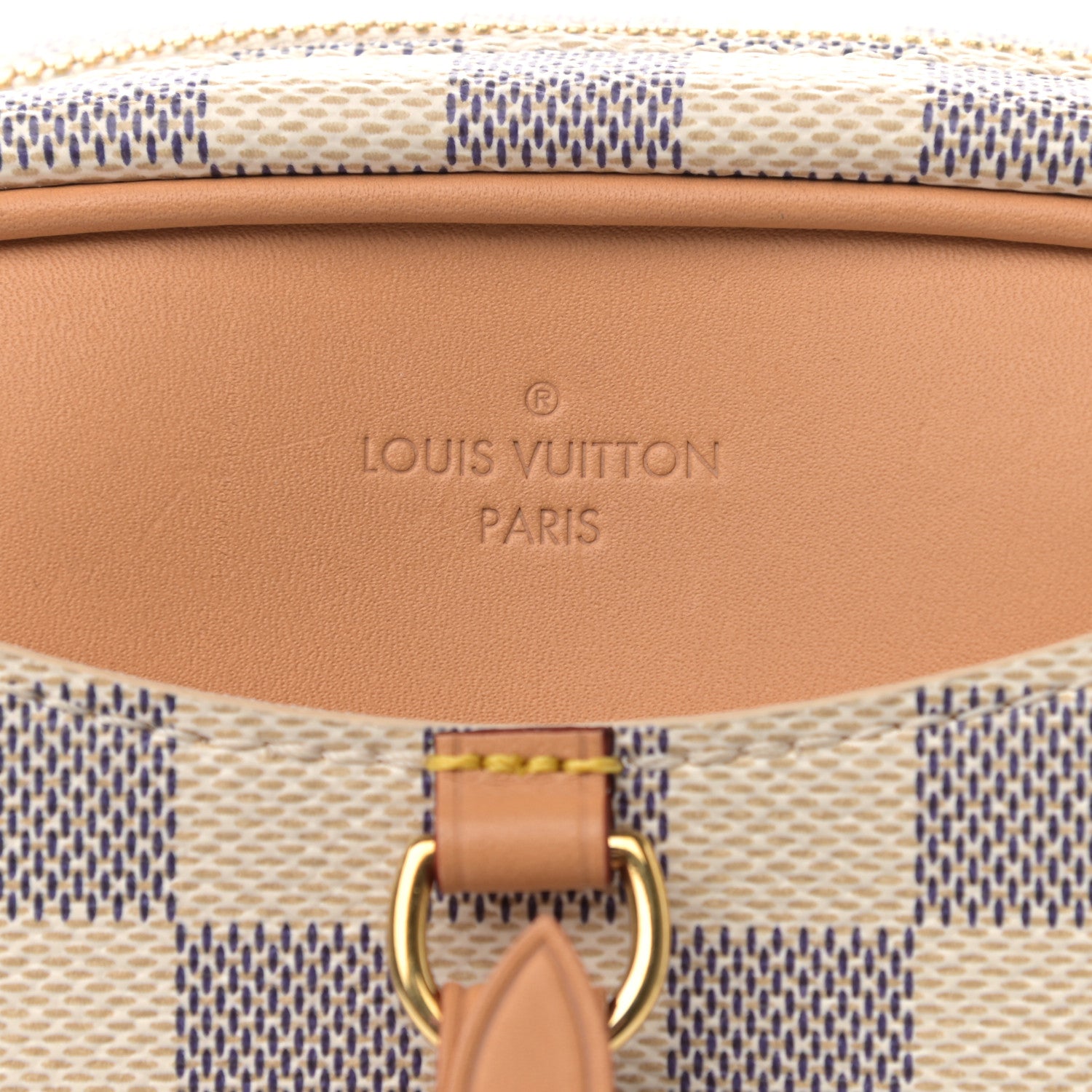 Louis Vuitton Damier Azur Mini Deauville 6 of 10