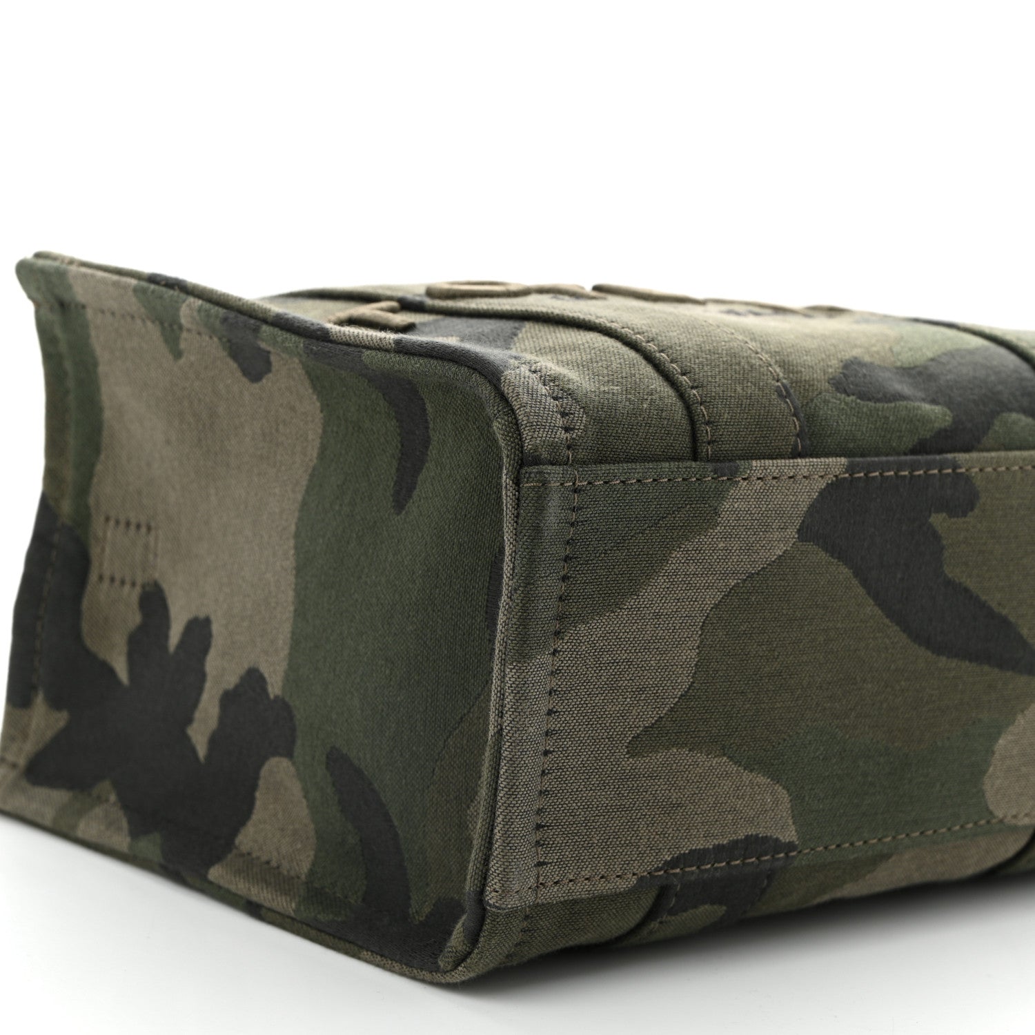 Marc Jacobs Canvas Camouflage Small The Tote Bag Khaki 8 of 9