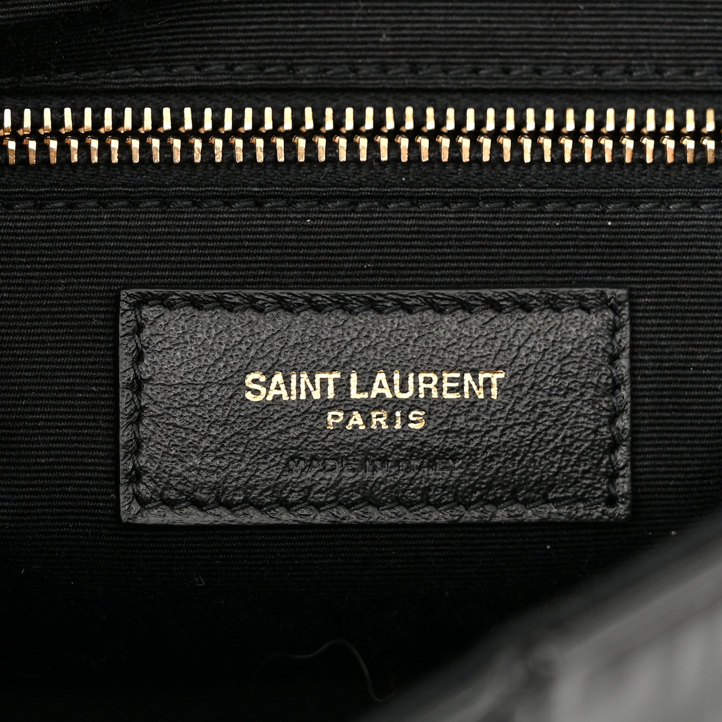 Patent Patchwork Monogram Medium Jamie Black