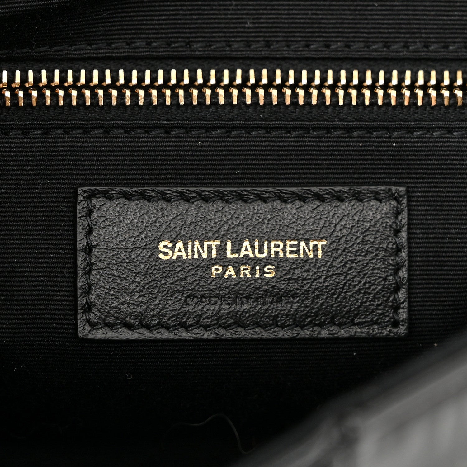 Saint Laurent Patent Patchwork Monogram Medium Jamie Black 7 of 12