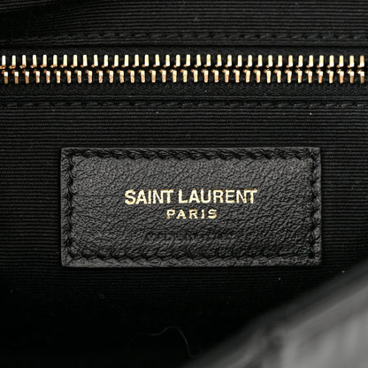Saint Laurent Patent Patchwork Monogram Medium Jamie Black 7 of 12
