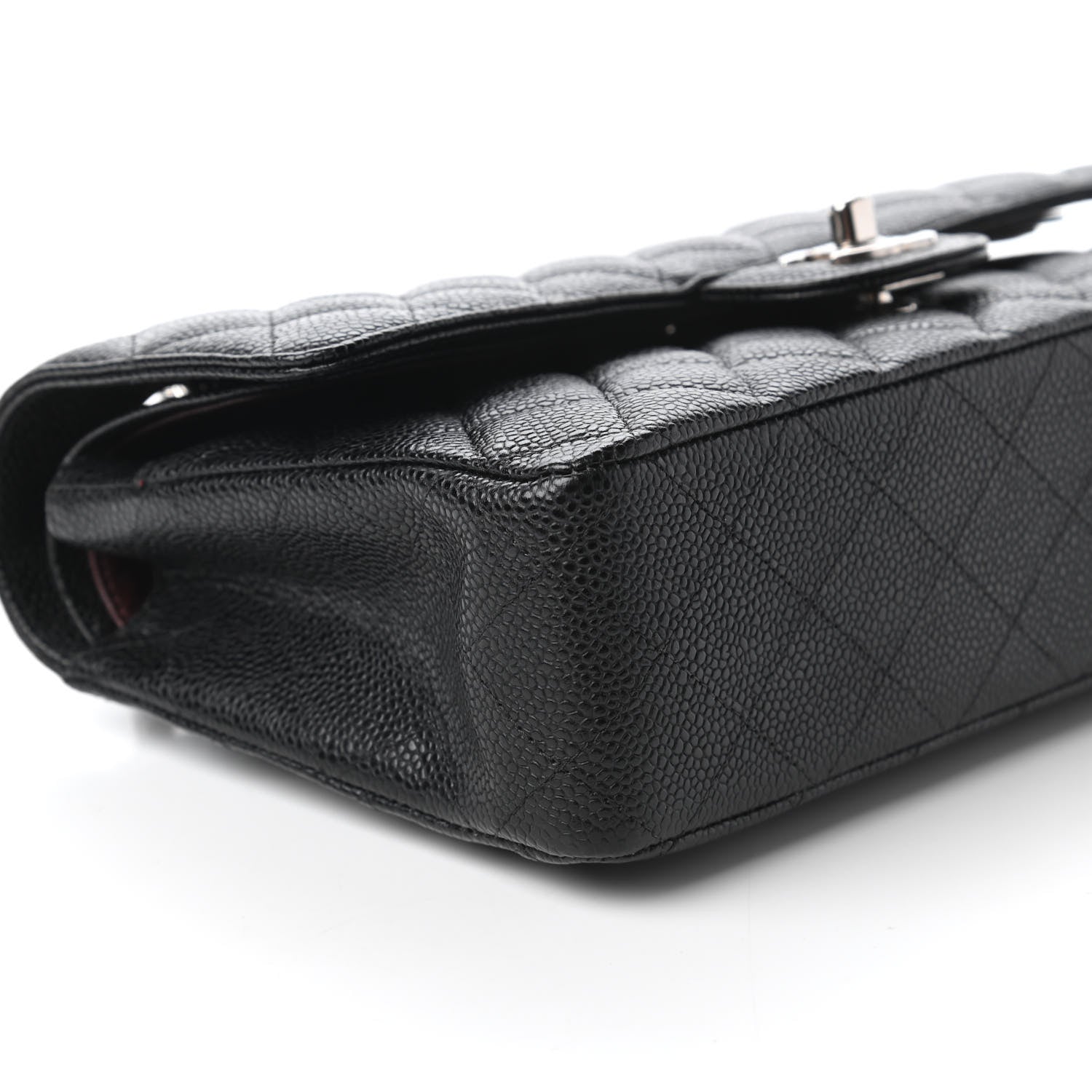 Chanel Caviar Quilted Medium Double Flap Black 6 of 11