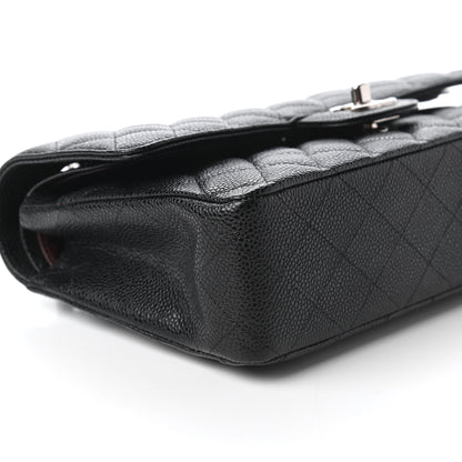 Chanel Caviar Quilted Medium Double Flap Black 6 of 11