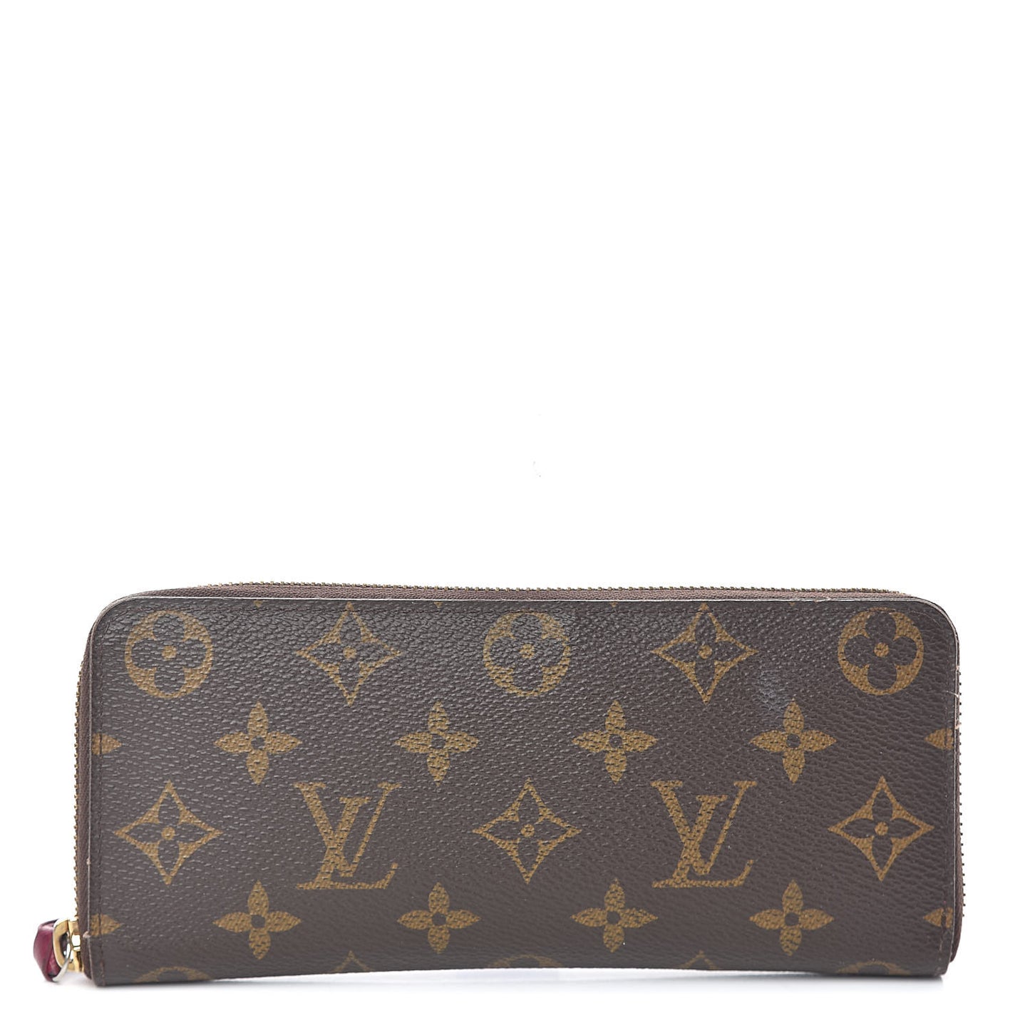 Monogram Clemence Wallet Fuchsia