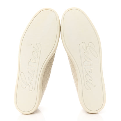 Gucci Microguccissima Womens High Top Sneakers 37.5 Off White 5 of 8