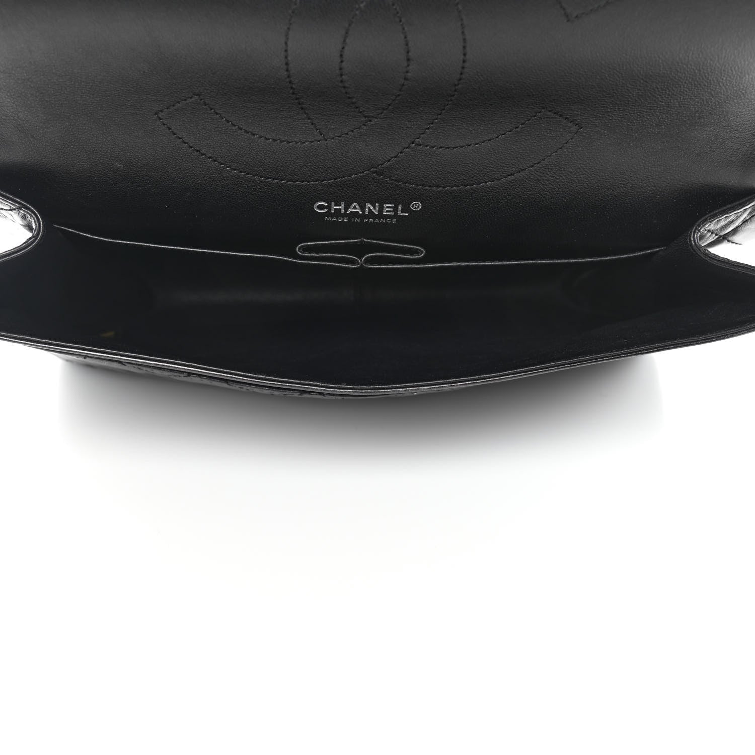 Chanel Metallic Aged Calfskin Quilted 2.55 Reissue 227 Flap So Black 4 of 4