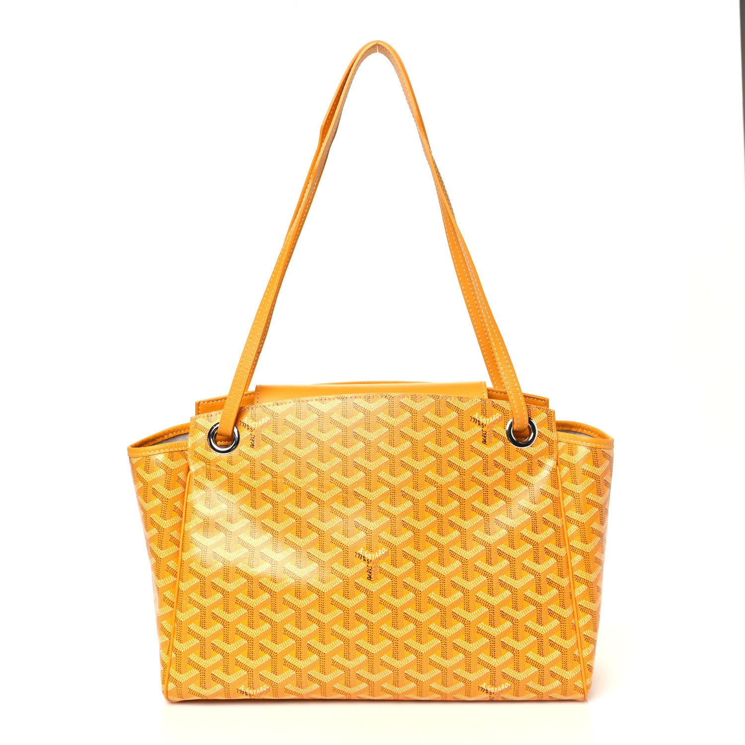 Goyard Goyardine Rouette PM Yellow 1 of 9
