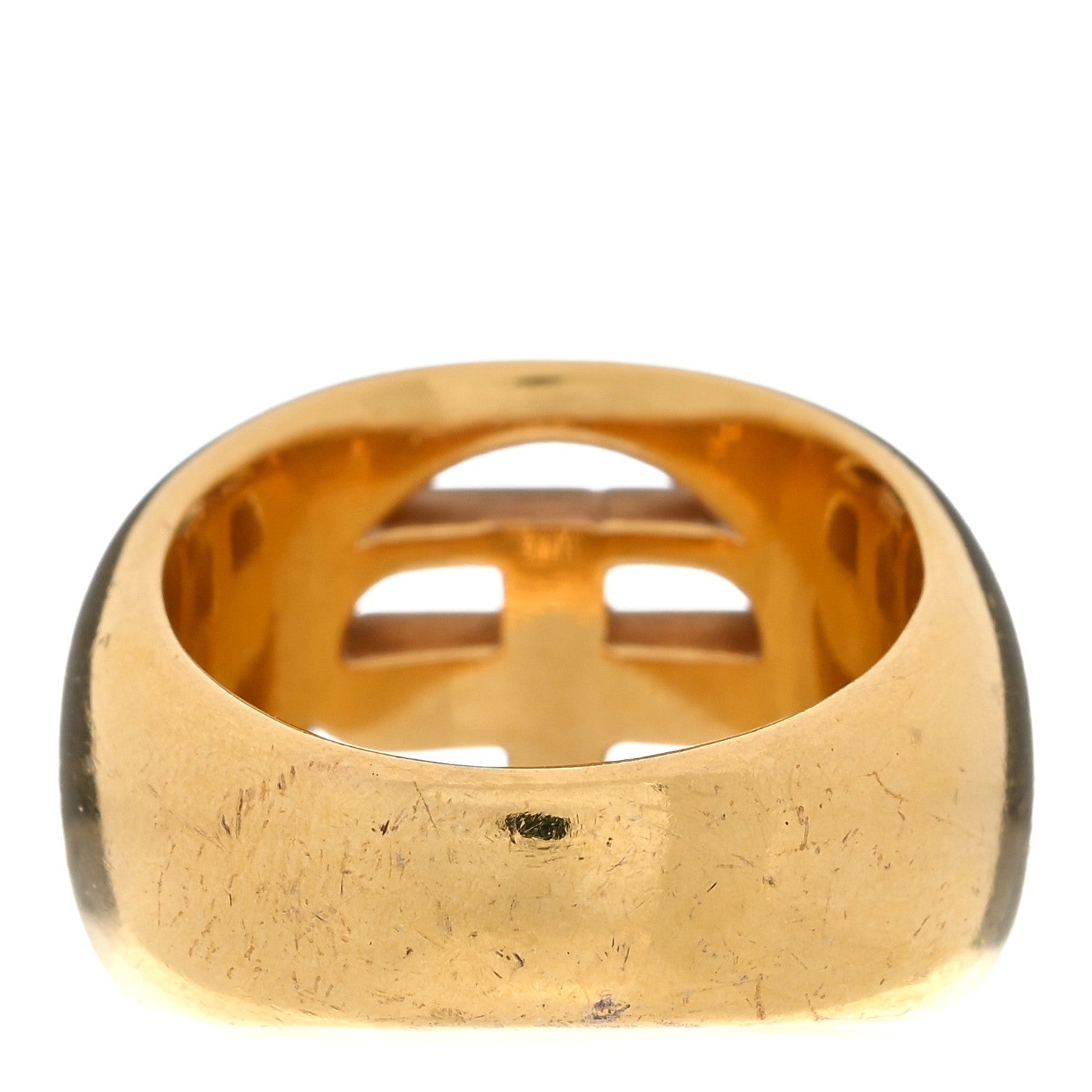 Balenciaga BB Signet Ring 54 Gold 3 of 4