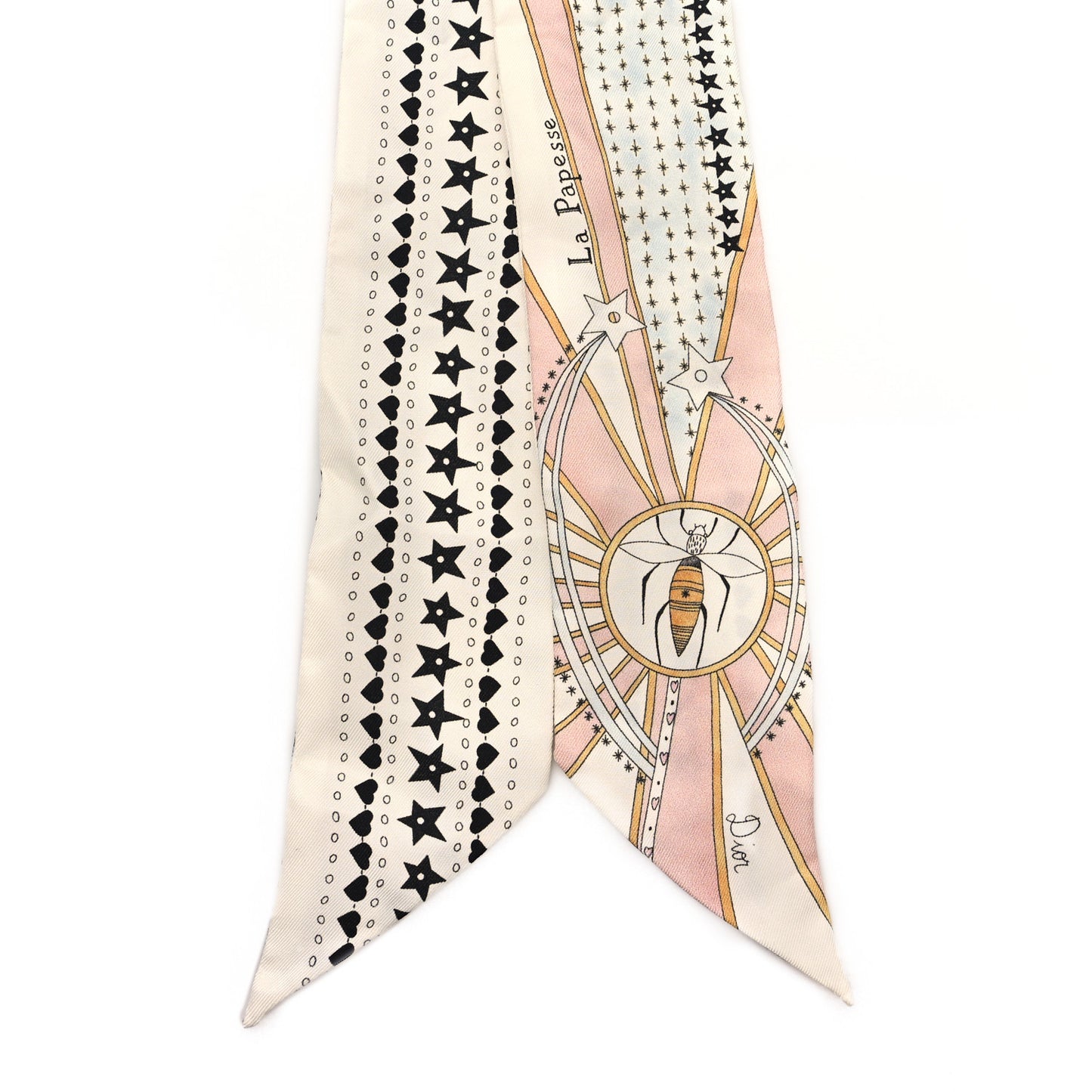 Silk High Priestess Tarot Mitzah Scarf Off White