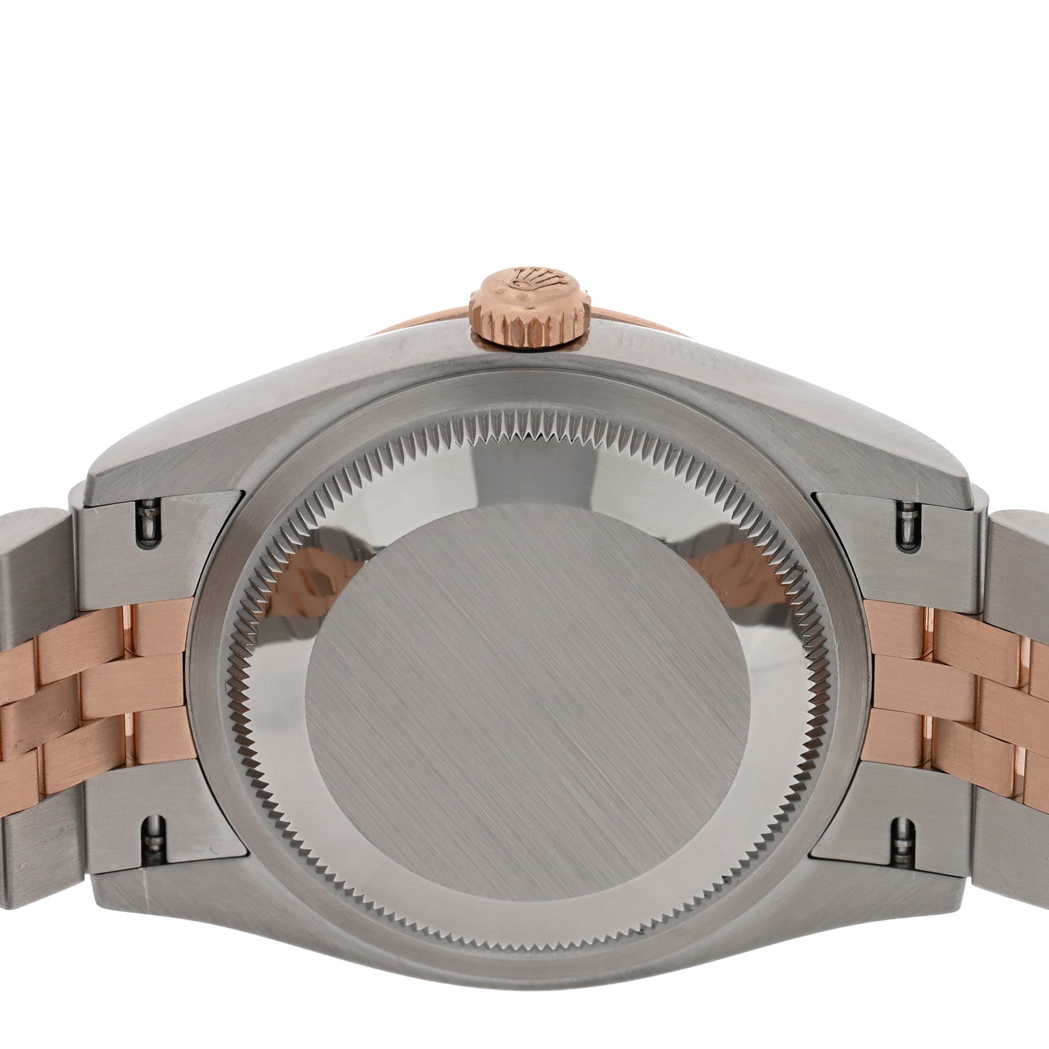 Rolex Stainless Steel 18K Everose Gold 36mm Oyster Perpetual Datejust Watch Chocolate 126231 4 of 5