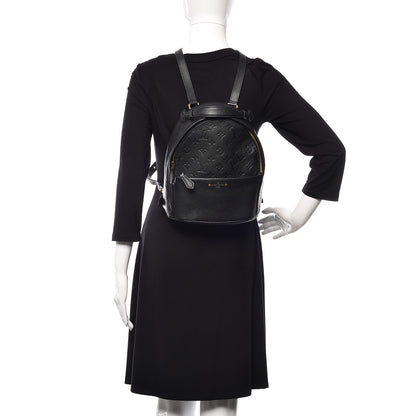 Louis Vuitton Empreinte Sorbonne Backpack Black 2 of 9