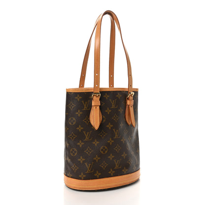 Louis Vuitton Monogram Petit Bucket 23 4 of 12