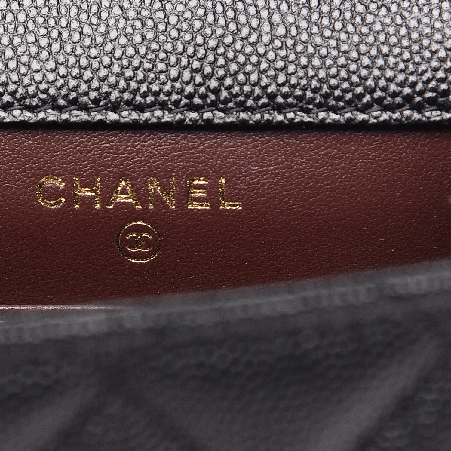 Chanel Caviar Quilted Classic Phone Holder Black 5 of 10