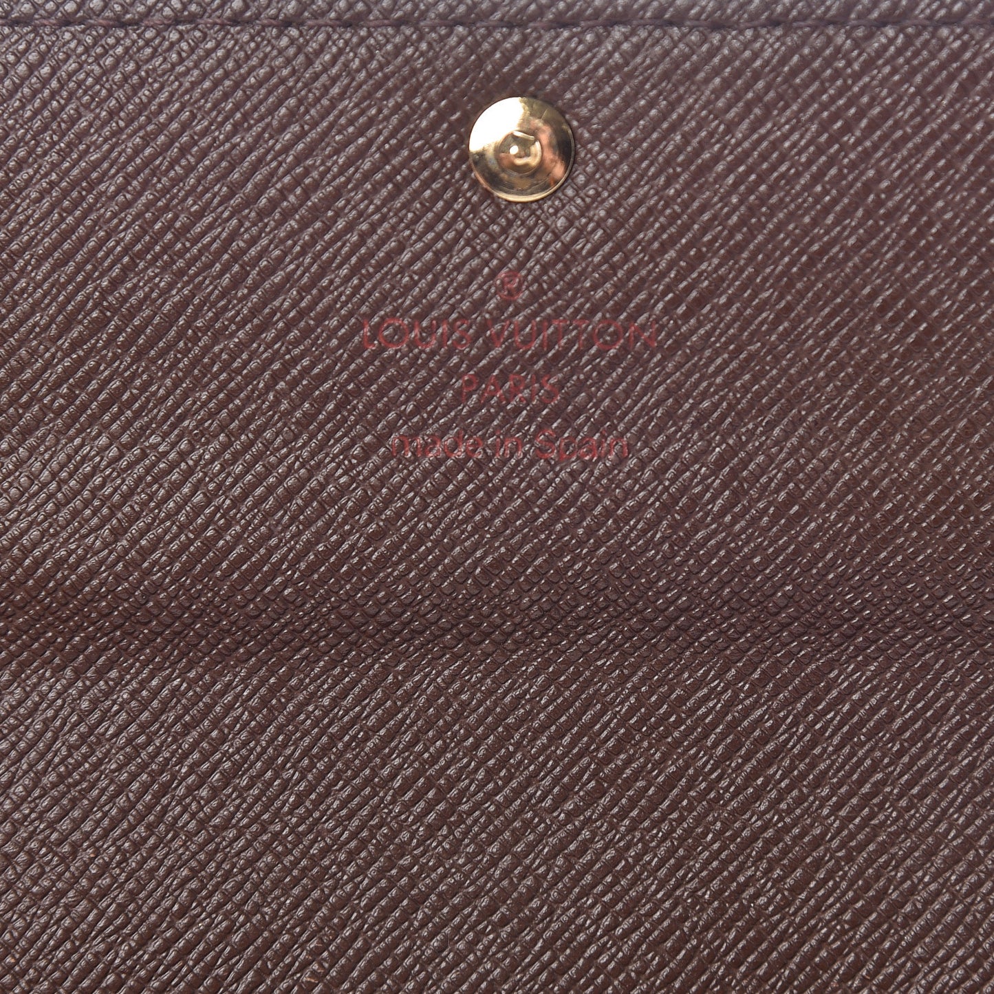 Damier Ebene Sarah Wallet