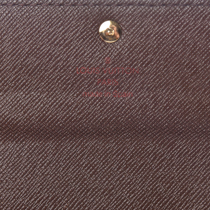 Louis Vuitton Damier Ebene Sarah Wallet 6 of 17
