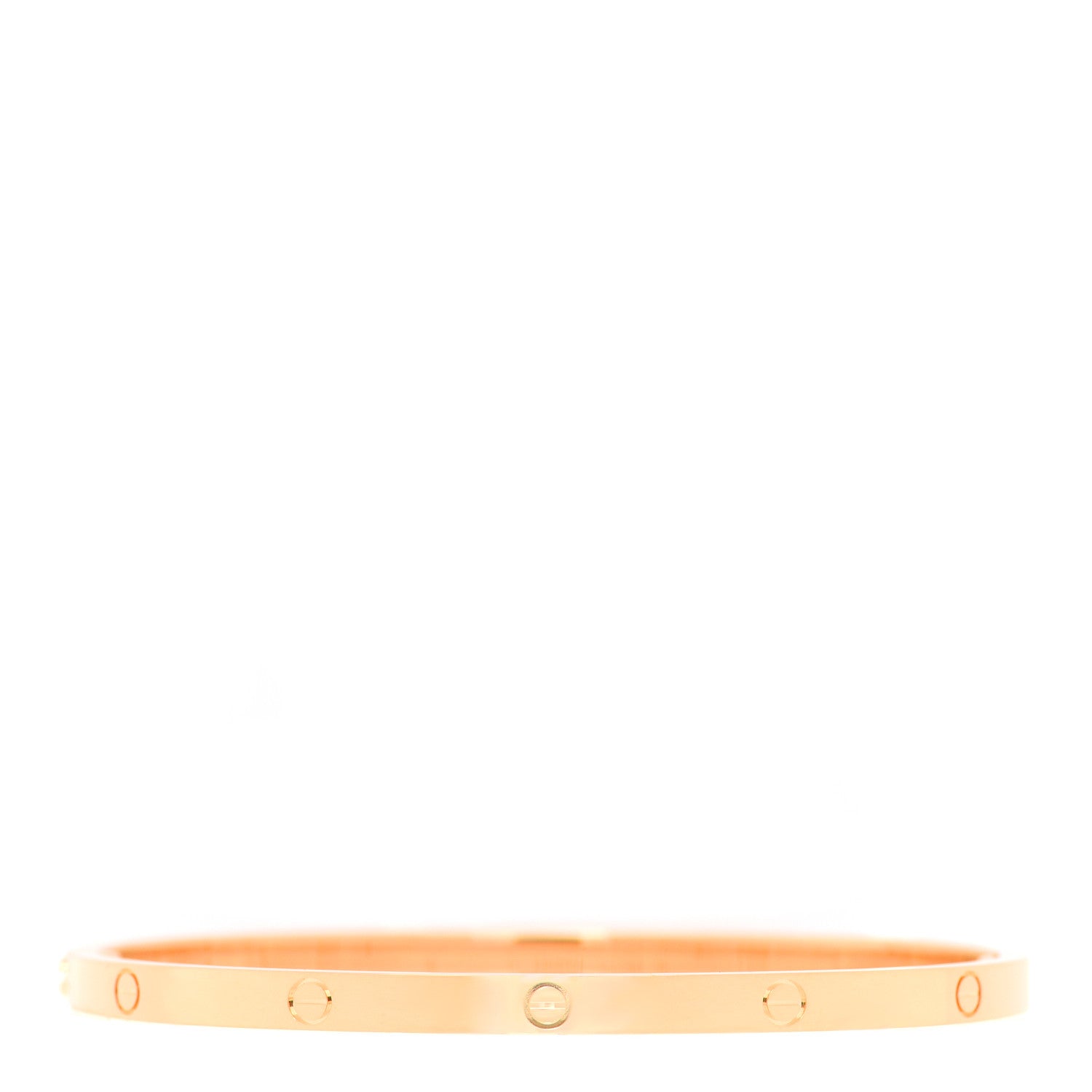 Cartier 18K Yellow Gold Small LOVE Bracelet 17 2 of 6