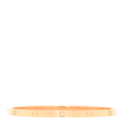 Cartier 18K Yellow Gold Small LOVE Bracelet 17 2 of 6