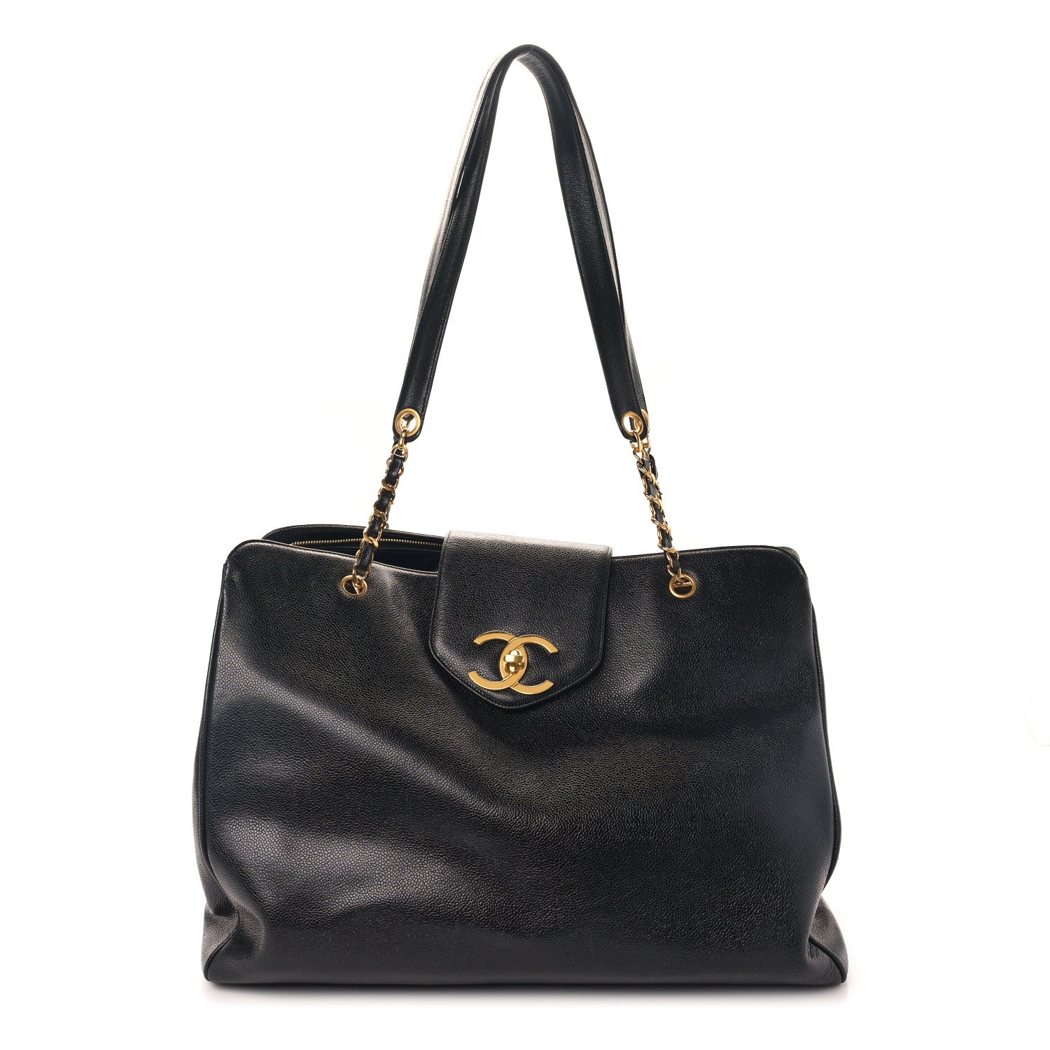 Chanel Caviar XL Weekender Bag Black 1 of 9