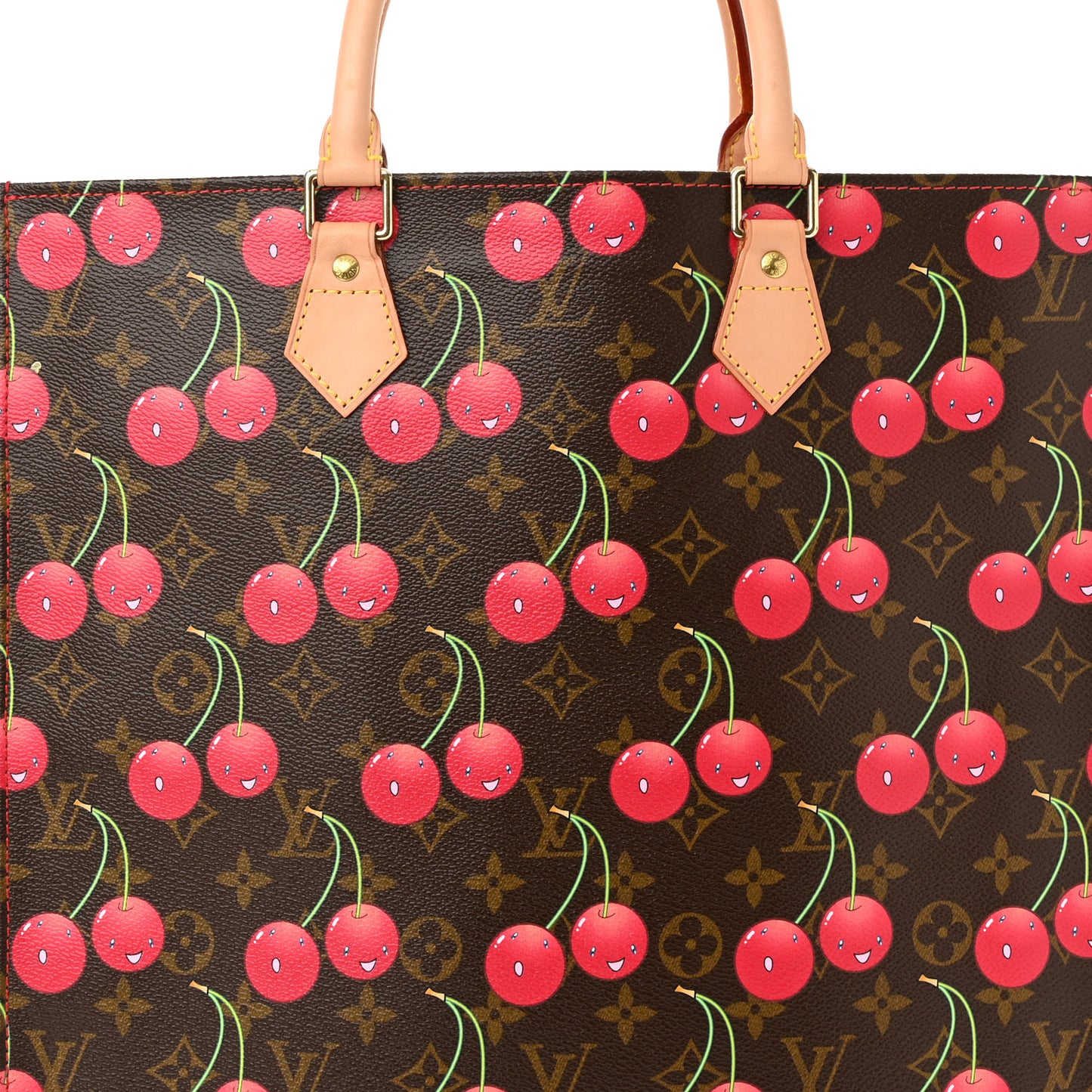 Monogram Cerises Sac Plat