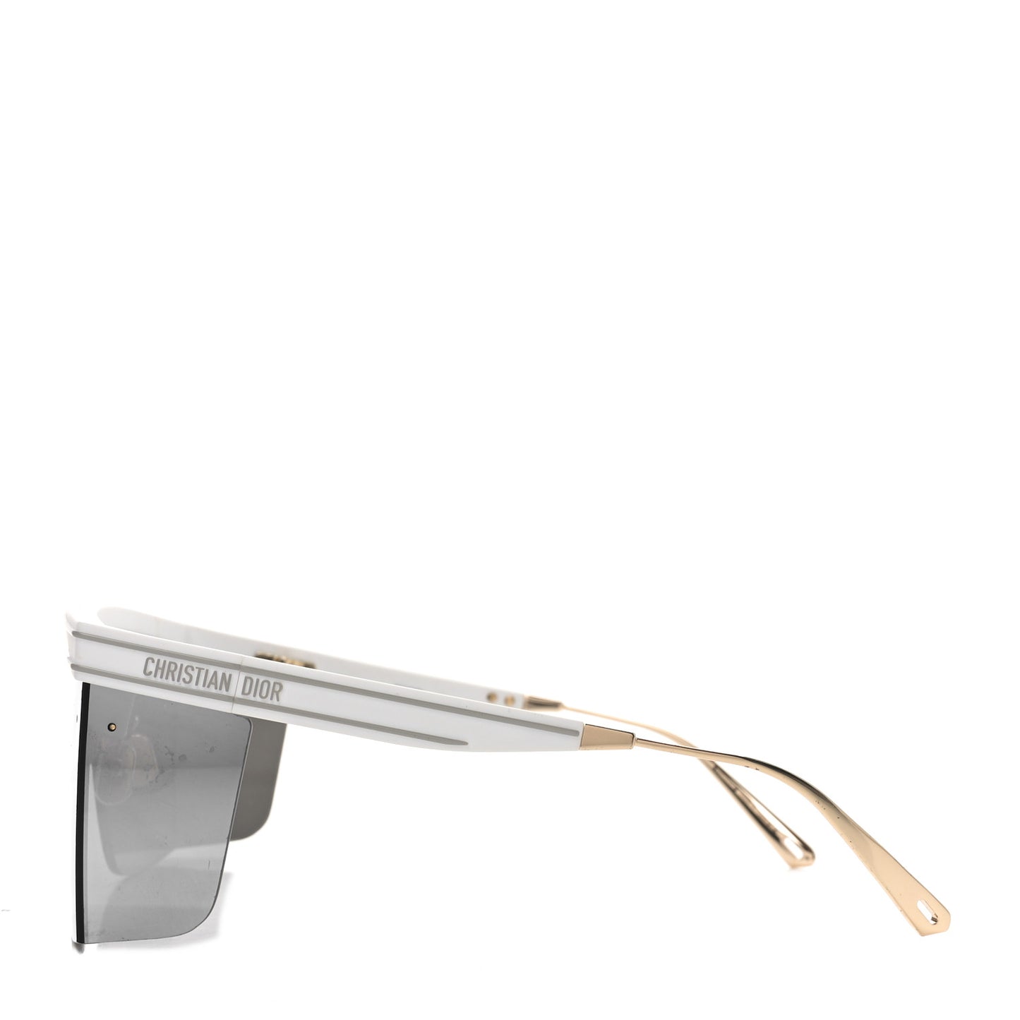 Diorclub M1U Mask Sunglasses White