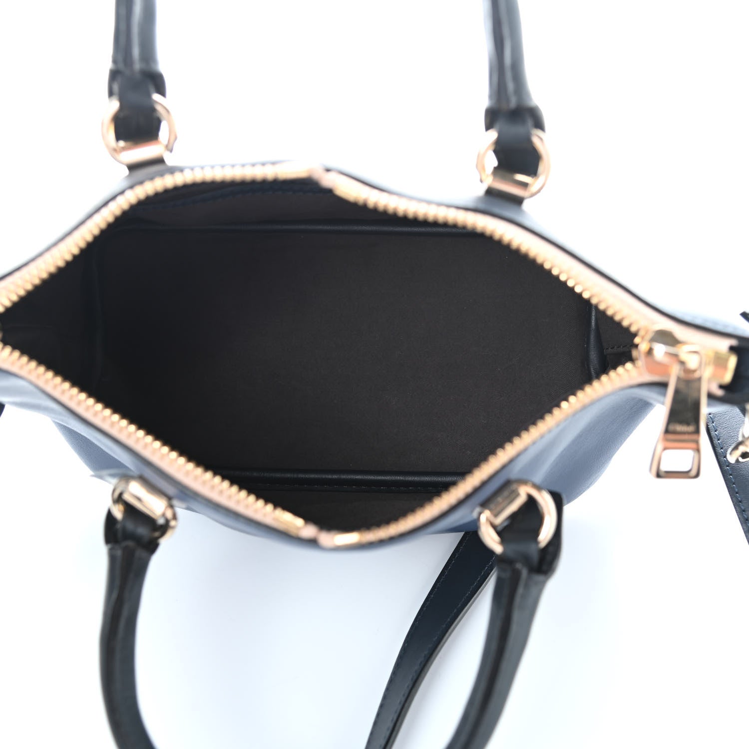 Chloe Smooth Calfskin Mini Baylee Tote Street Blue Navy 5 of 8