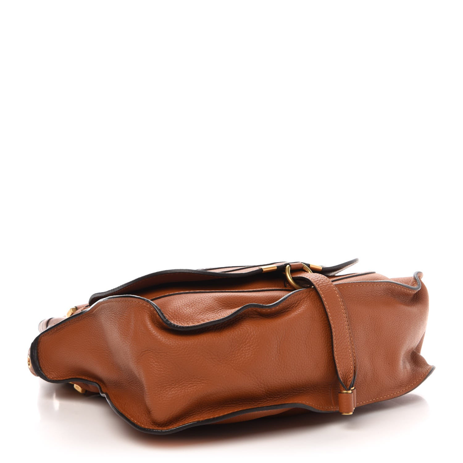 Chloe Calfskin Medium Marcie Satchel Tan 4 of 10