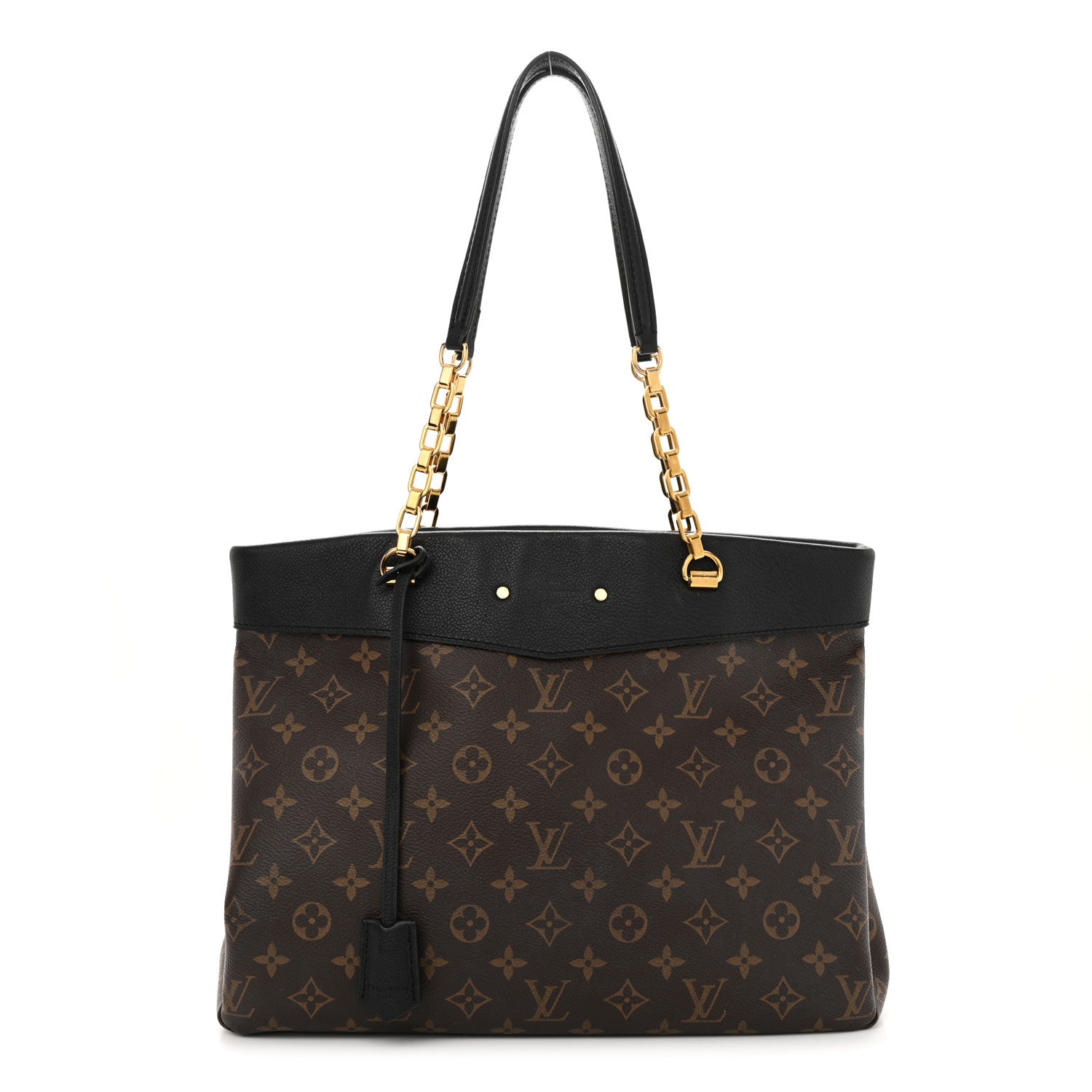 Louis Vuitton Monogram Pallas Shopper Black 1 of 11