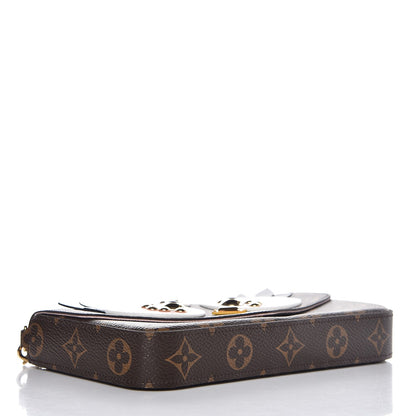 Louis Vuitton Monogram Lovely Birds Pochette Felicie Chain Wallet 5 of 13